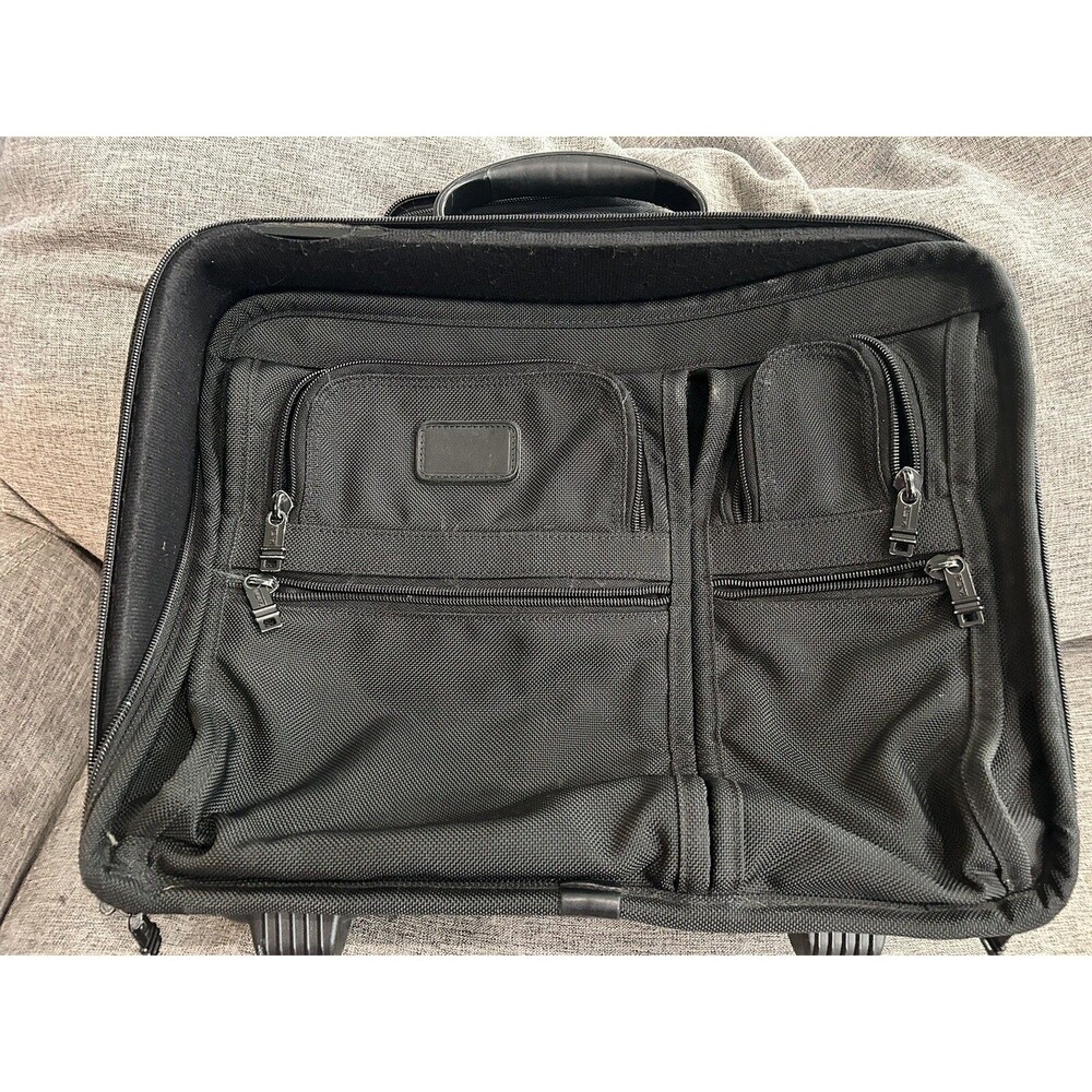 TUMI Ballistic Nylon 24" 2 Wheel Briefcase Carry On Model 2243D3 Black